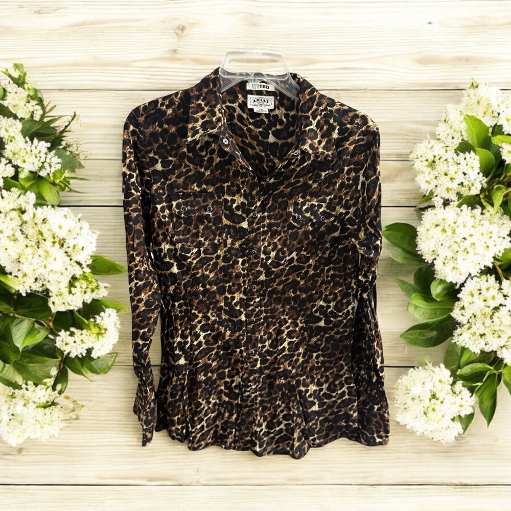 Ariat Leopard Print Women's Top